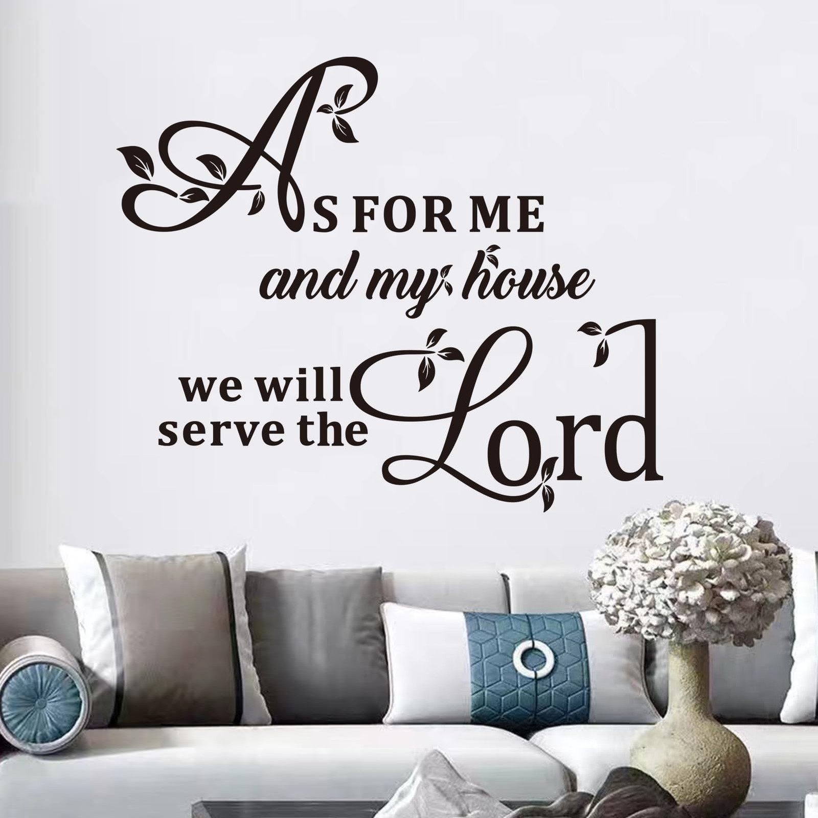 Bible Verse Wall Stickers for Bedroom: Christian Quotes Inspirational Positiv…