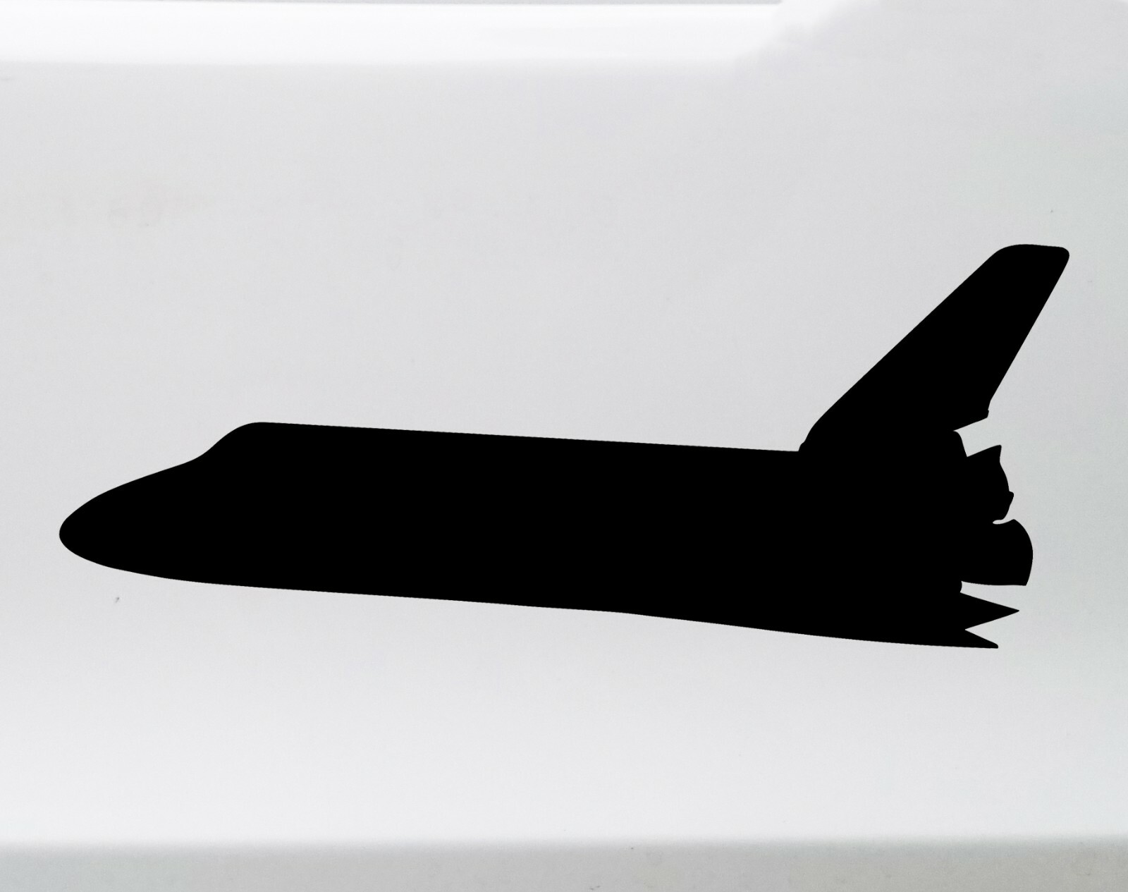 Space Shuttle Vinyl Decal – Spacecraft Travel Outer Space – Die Cut Decal