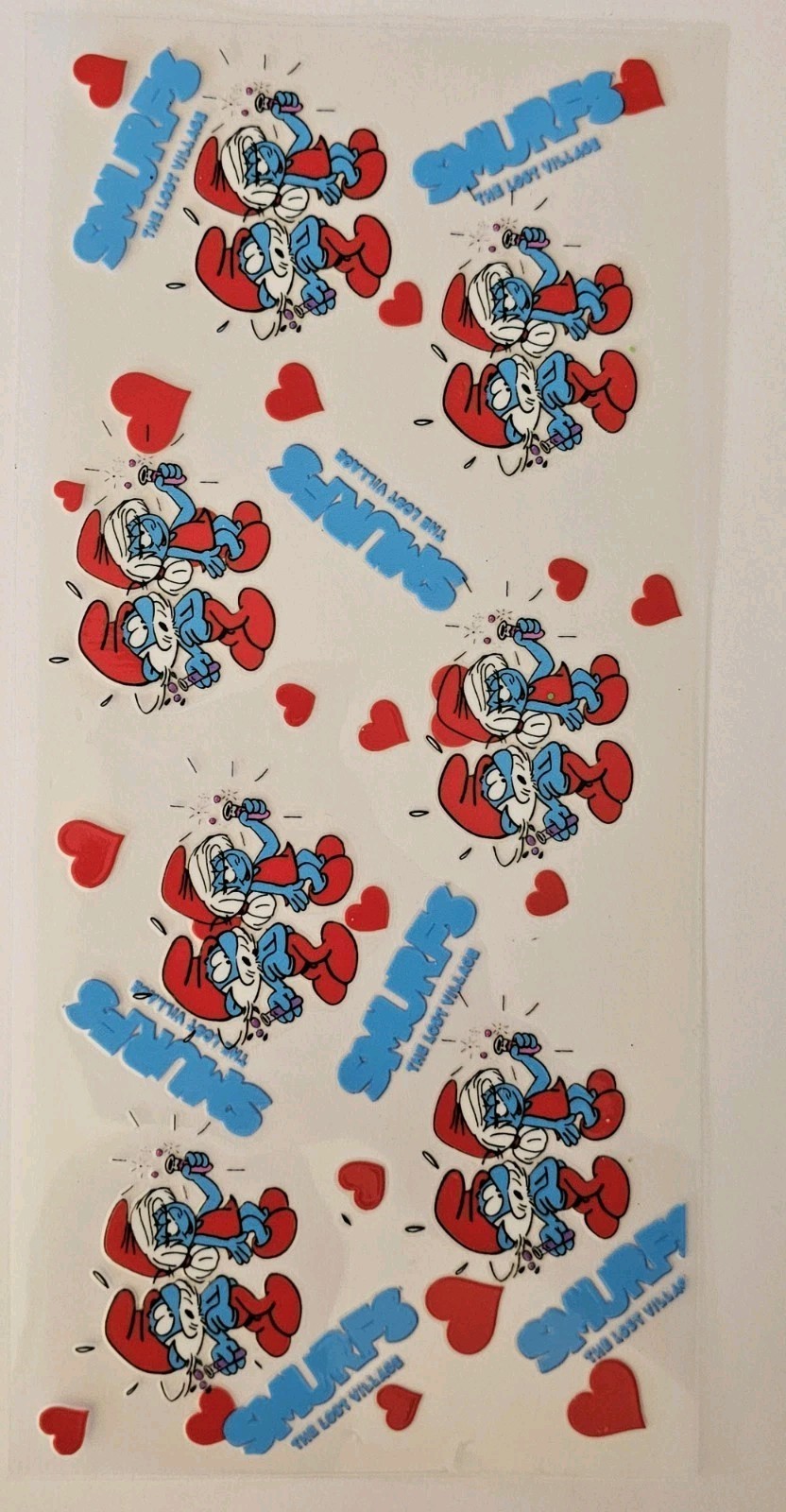 Smurfs UV DTF Transfer Sticker Wrap Tumbler UVDTF BUY 10+ GET COMBINED SHIPPING