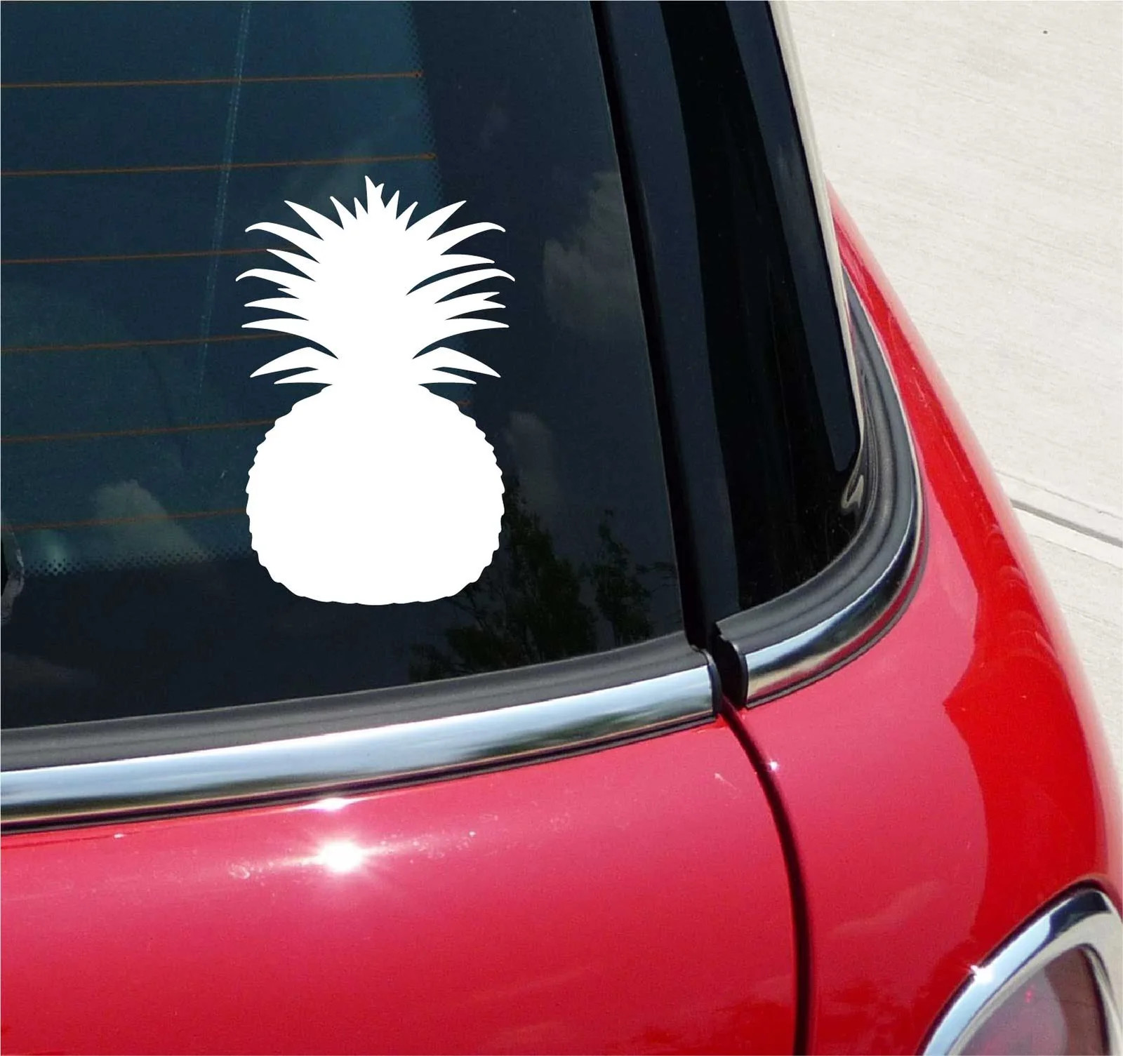 PINEAPPLE PINEAPPLES HAWAII ALOHA GRAPHIC DECAL STICKER ART CAR WALL DECOR