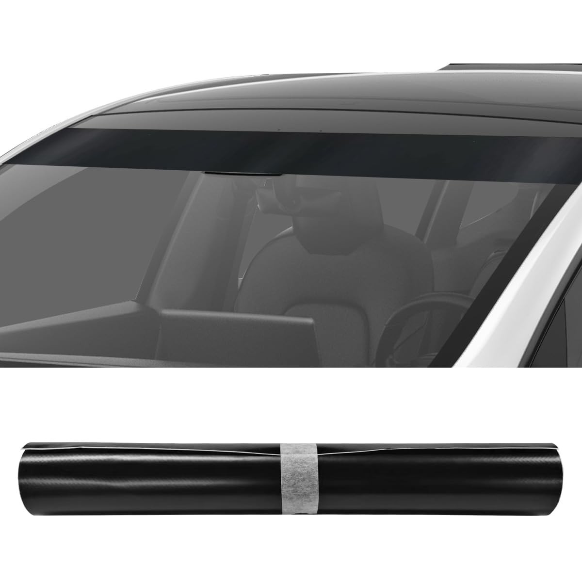 Car Windshield Banner Sticker Decal, Waterproof Vinyl Auto Front Window Tint …