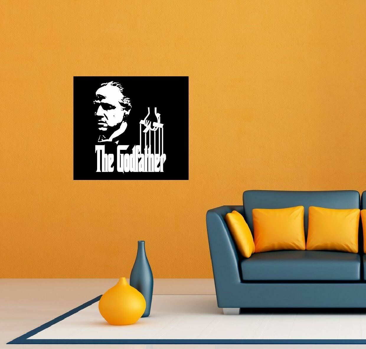 The Godfather Movie Room Wall Garage Decor Sticker Decal 22"X22"