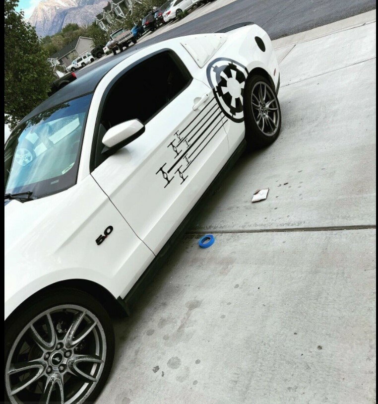 STAR WARS LOGO GALACTIC EMPIRE STICKER VINYL DECAL CAR WINDOW Buy2Get1Free