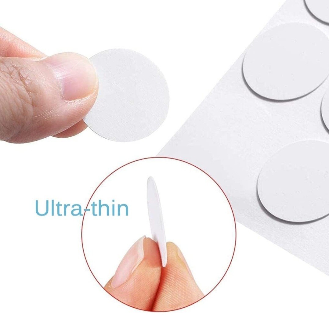 13" CUBE SYSTEM SCREW COVERS, IKEA KALLAX, CAM LOCK COVER STICKER – WHITE, 13MM