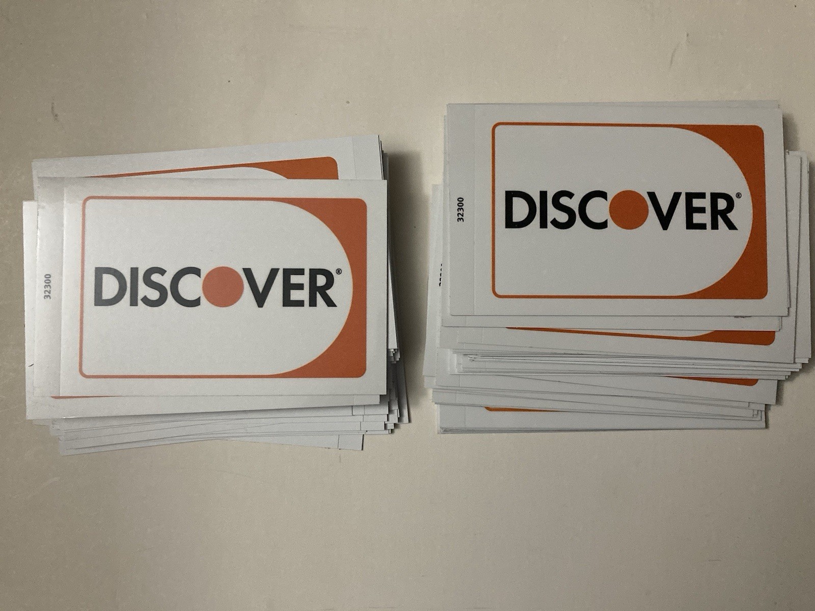 Credit Card Mobile Payment Sign Vinyl Sticker – Visa MasterCard Discover AmEx