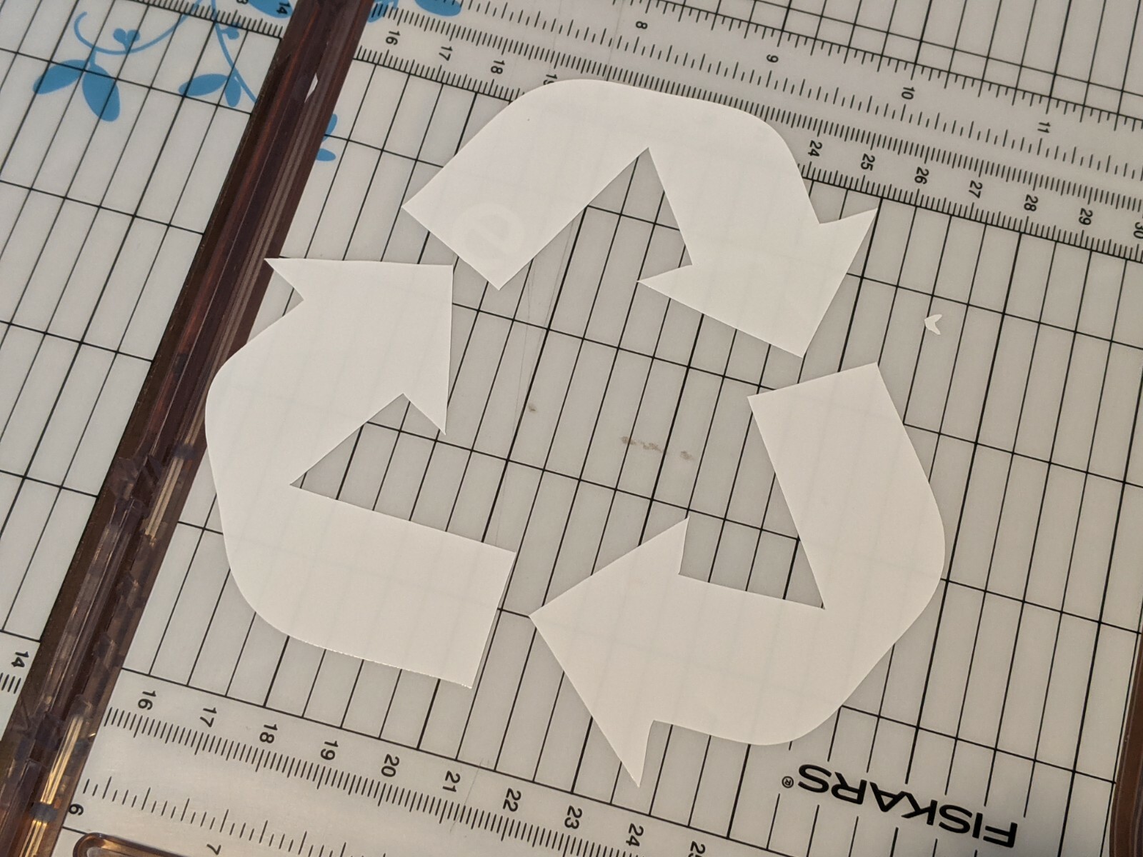RECYCLE Trash Clean Decal Sticker Home Office School Recycling Renew and Reuse
