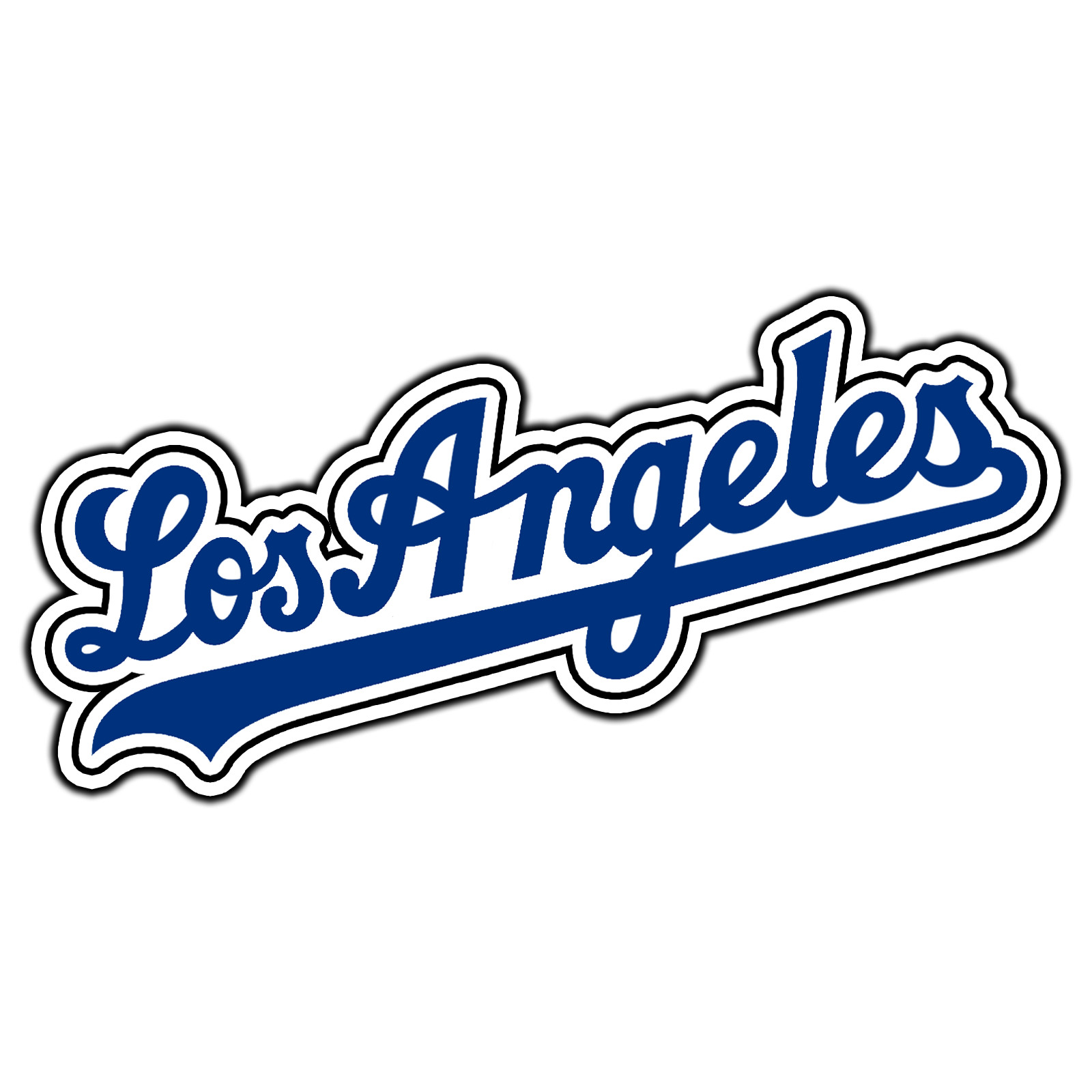 Los Angeles Dodgers Logo #20 Baseball Fan Sticker Waterproof Vinyl Decal Die-Cut