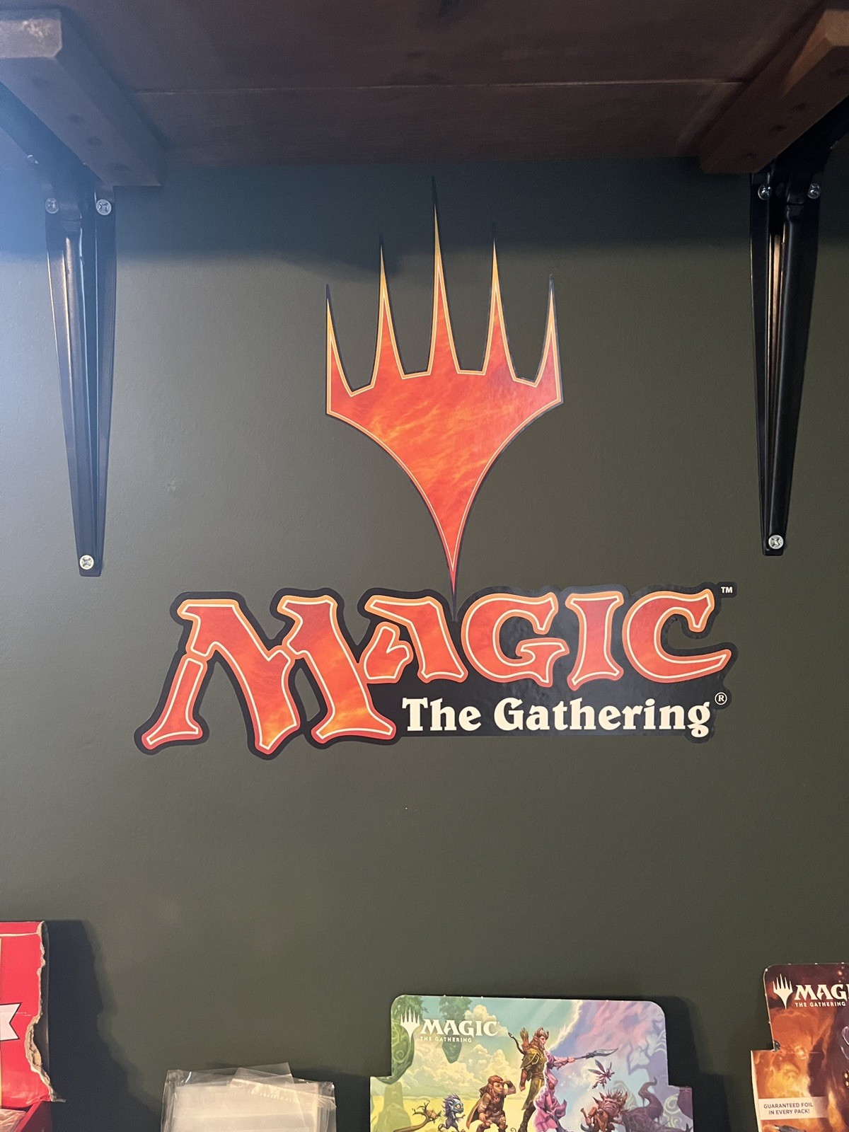 Magic The Gathering Wall Sticker Sheet- Moveable, Reusable & Wall Safe. x4 Sets