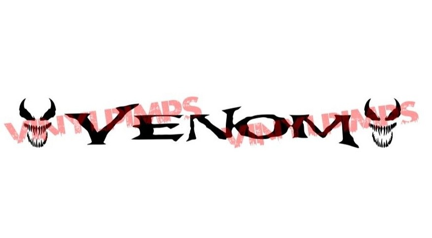 VENOM movie Hood replacement Vinyl Decals Stickers Logo Graphics fits Jeep