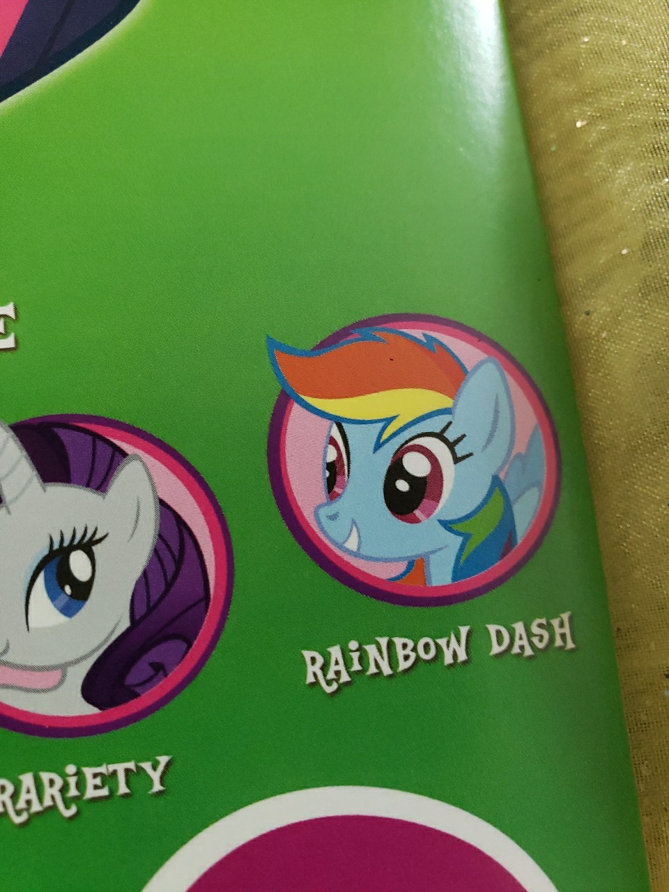 Fathead My Little Pony Decal 6 Removable Vinyl Stickers – NEW