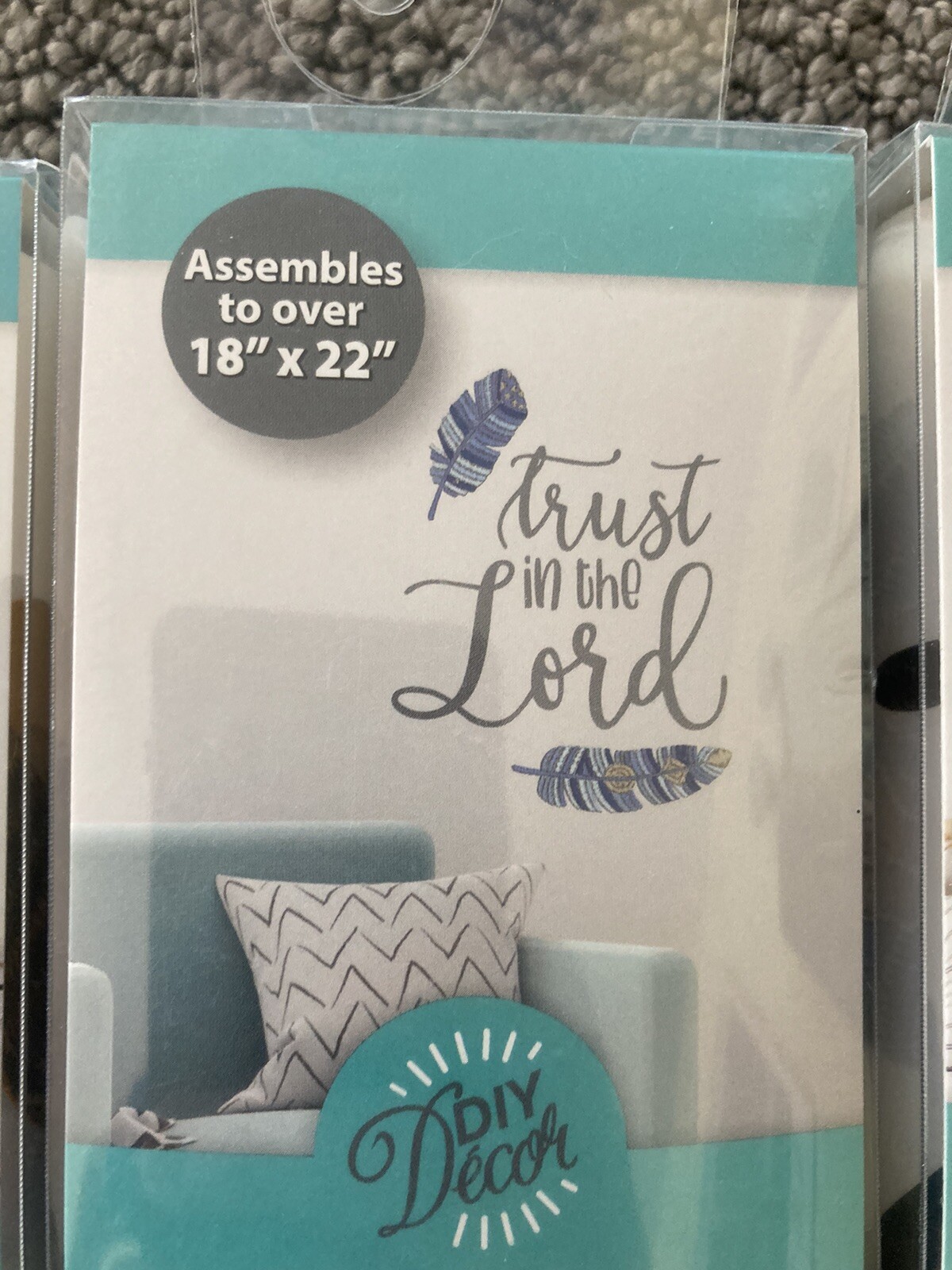 NWT Lot Of 5 The Peel People DIY Wall Home Decor Jesus God Inspire Butterfly