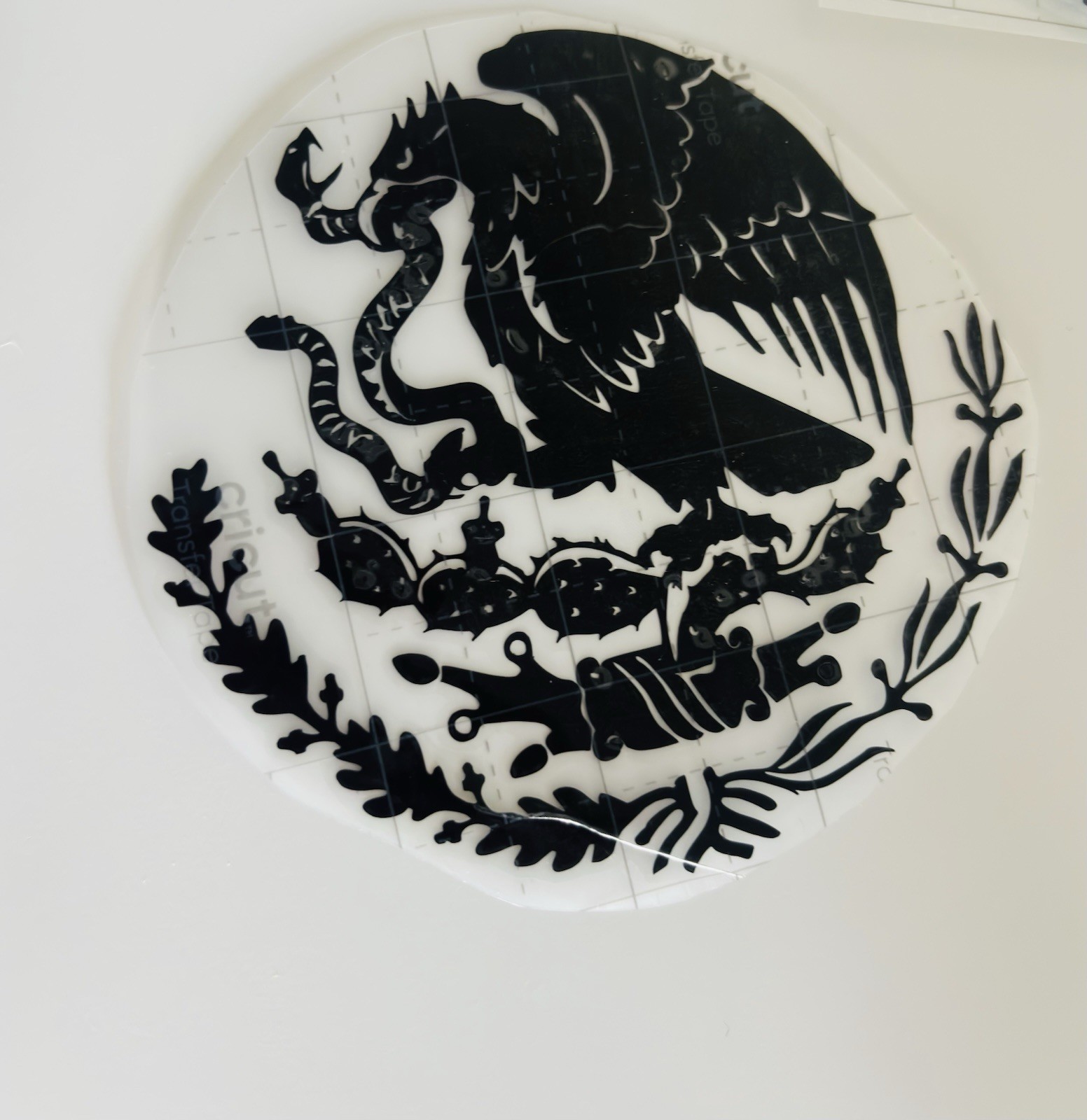 Mexico Emblem Vinyl Sticker 5”