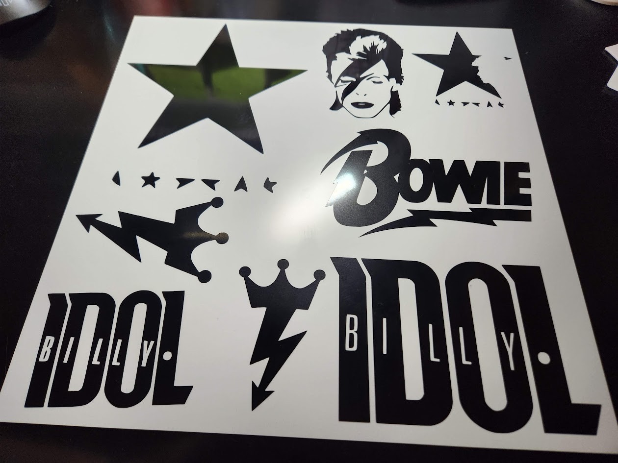 Custom Band, Logo, Image Vinyl Decal