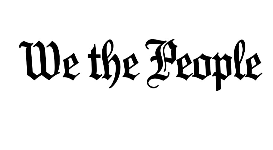 We the People Constitution Vinyl Decal Sticker Car Truck Window Laptop Bottle
