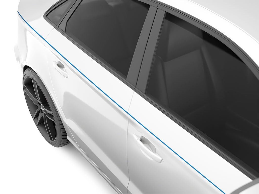 Light Blue Vinyl Pinstriping Tape 3/4in x 150ft Roll for Custom Striping