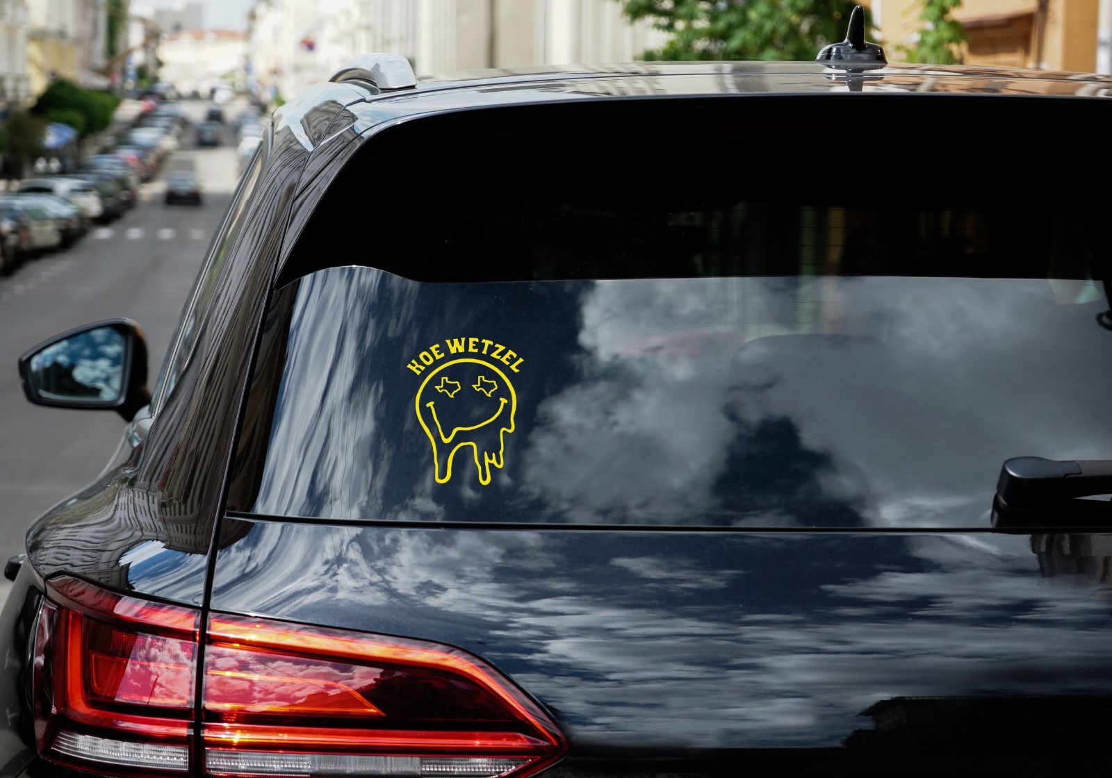 Koe Wetzel Smiley Face Country Rock Artist Logo Die Cut Vinyl Decal Sticker