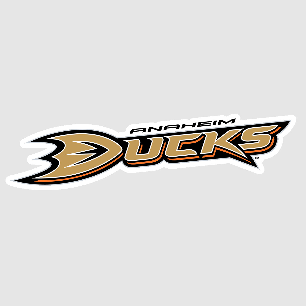 Anaheim Ducks Vinyl Sticker Decal 03