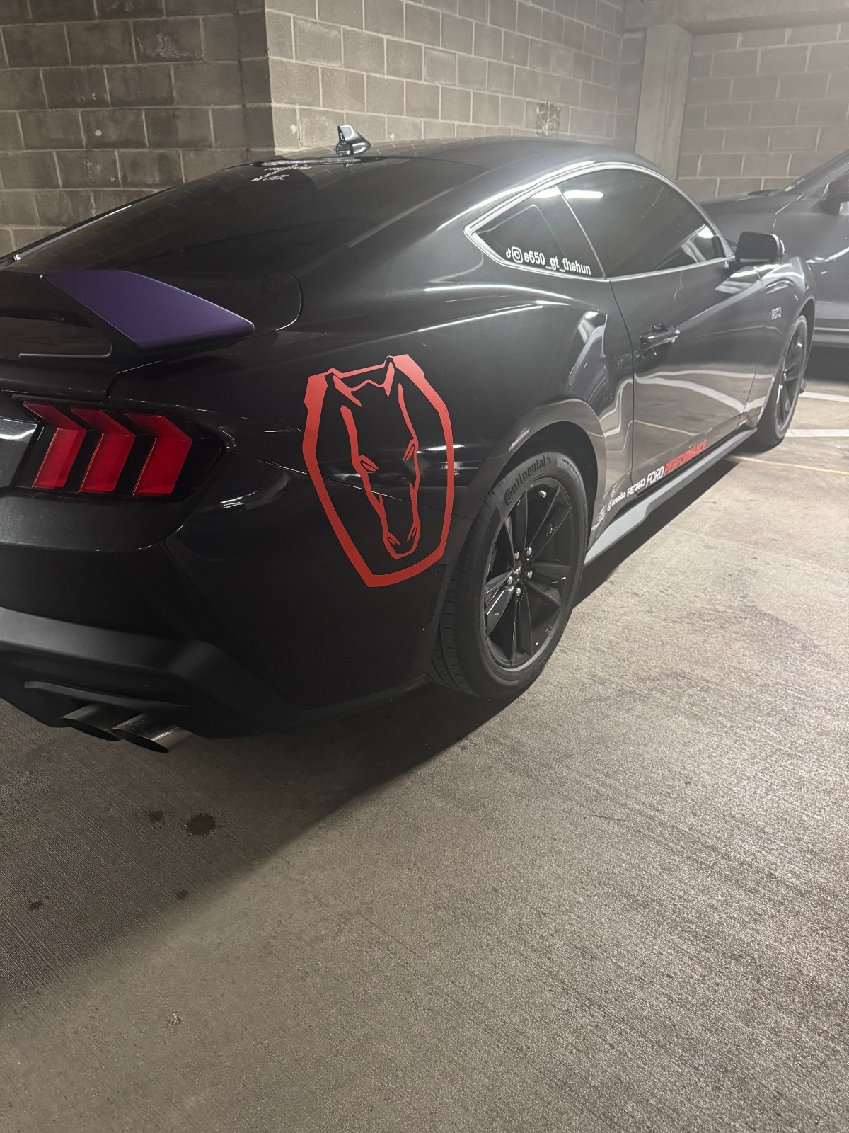 Dark Horse Ford Mustang Decal BEST PRICE / FREE SHIPPING / Color & Size Option