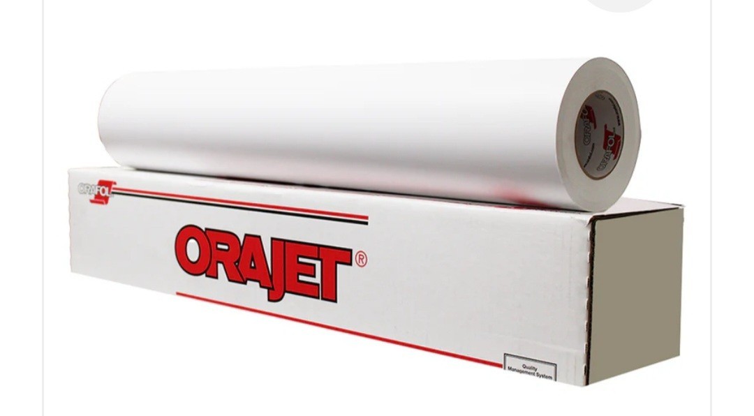 ORAFOL Orajet Printable Vinyl Roll 54” X 50 Yds Matte White 3641M-010
