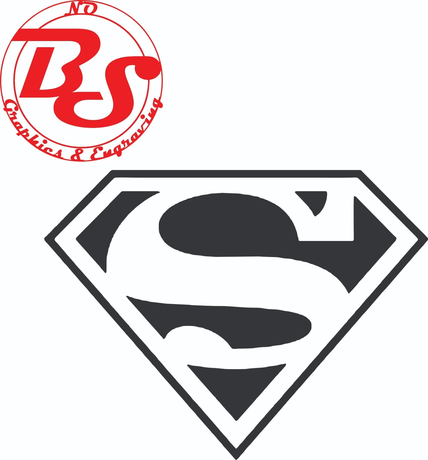 2-8" Superman Vinyl Decal Batman Cat woman Penguin WW Hero Window Sticker noBS