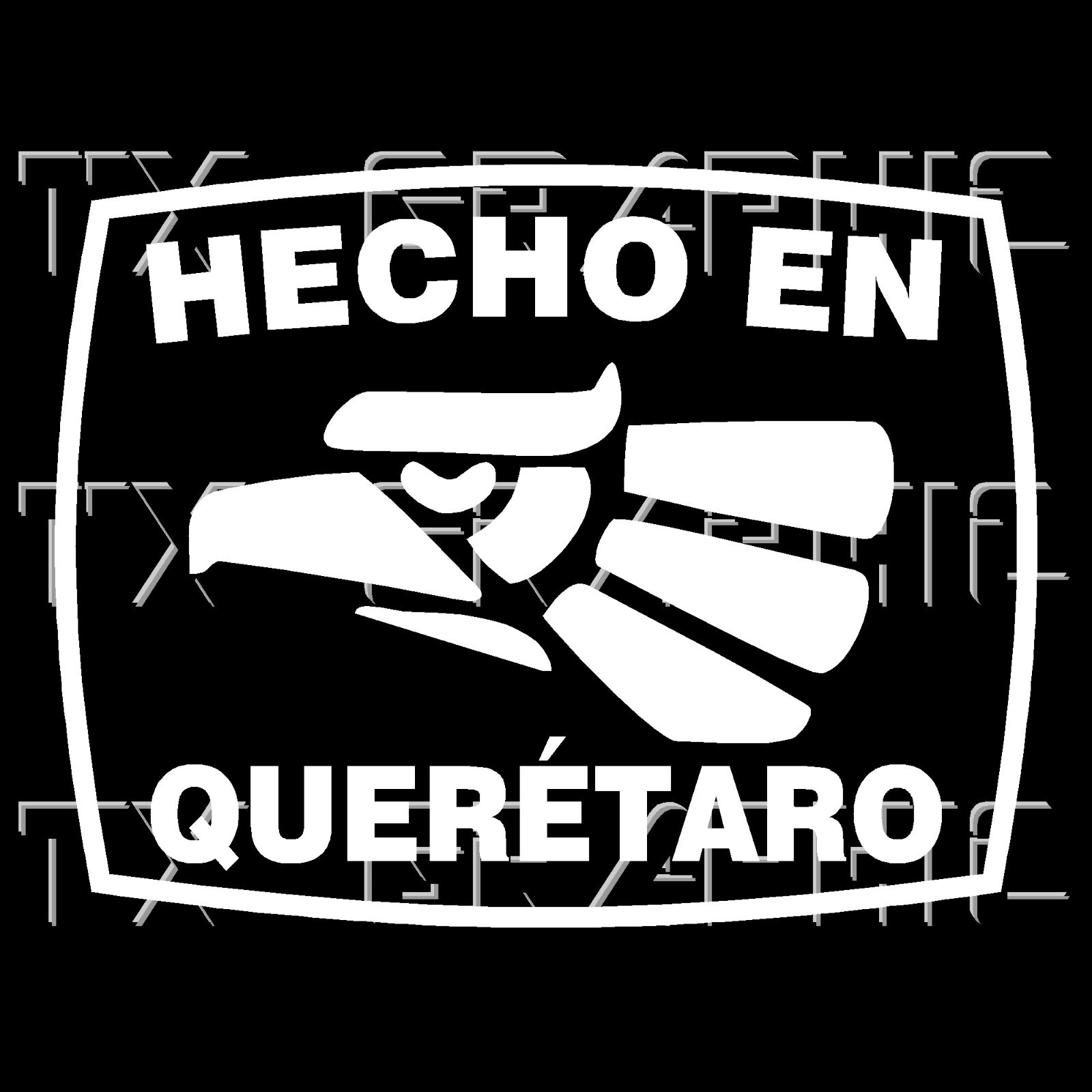 Hecho En Queretaro Estado de Mexico Aztec Aguila Decal Vinyl Sticker
