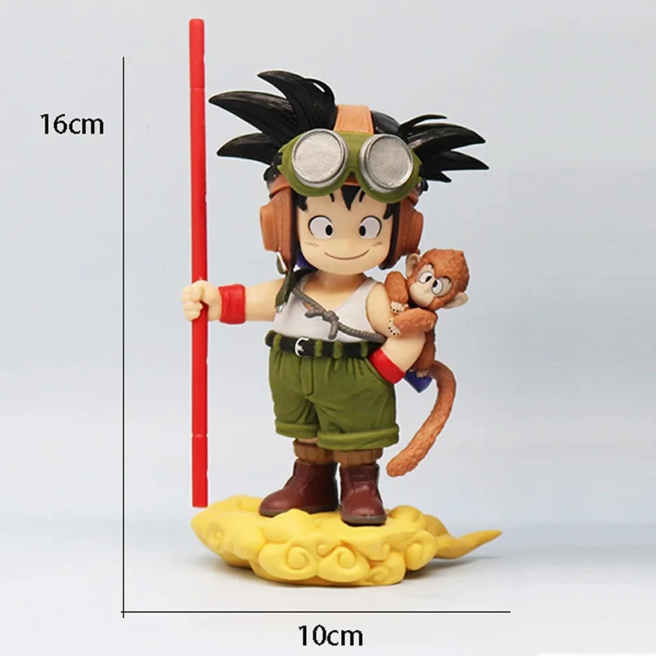 Dragon Ball Son Goku LED Light Figure – Kamehameha Wave Magnetic Action Statue