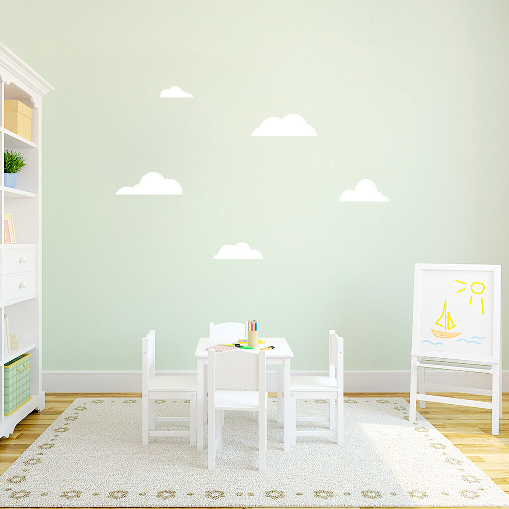 Clouds Wall Decal Set // Nursery and Kid's Room // Playroom // Bedroom