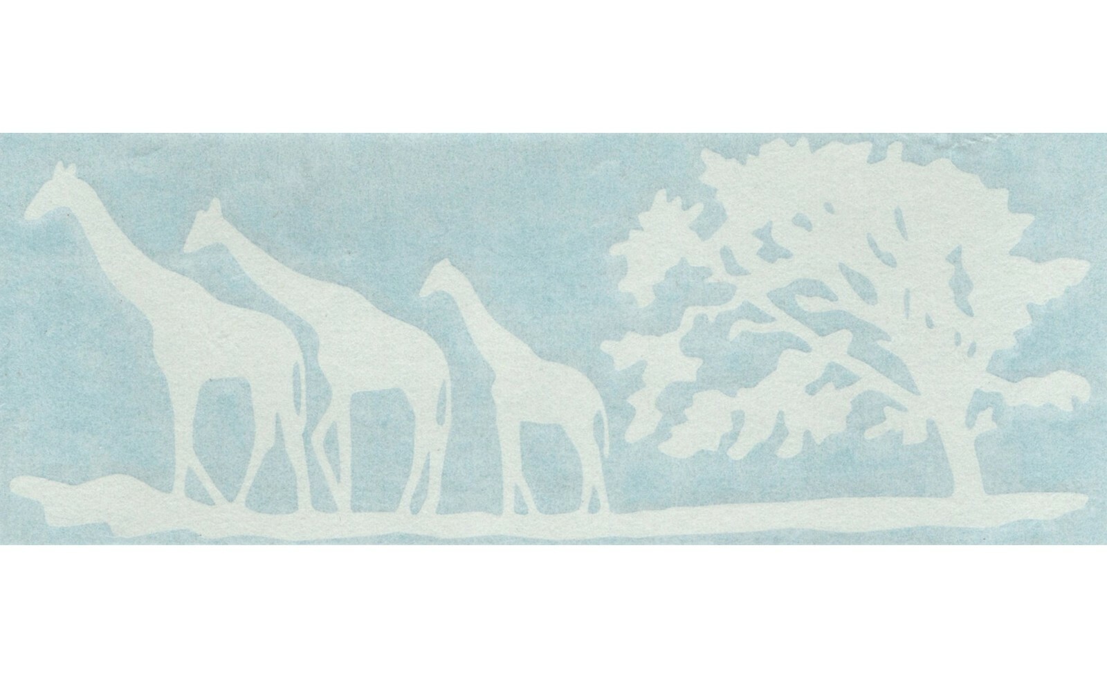 Giraffe Family – Safari Africa – Auto Window Quality Vinyl Decal Sticker 01085