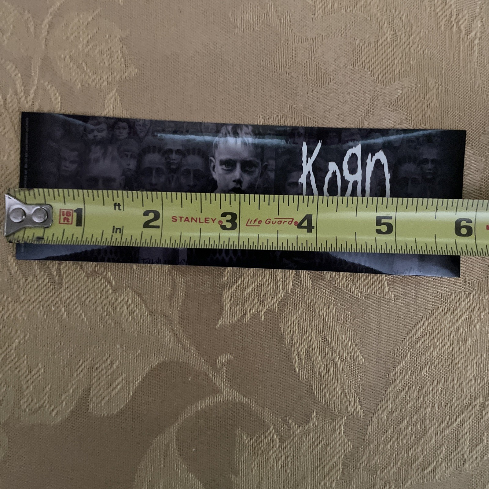 NEW Lot Of 3 KORN “UNTOUCHABLES” STICKERS 2002 VINTAGE OOP RARE COLLECTIBLE