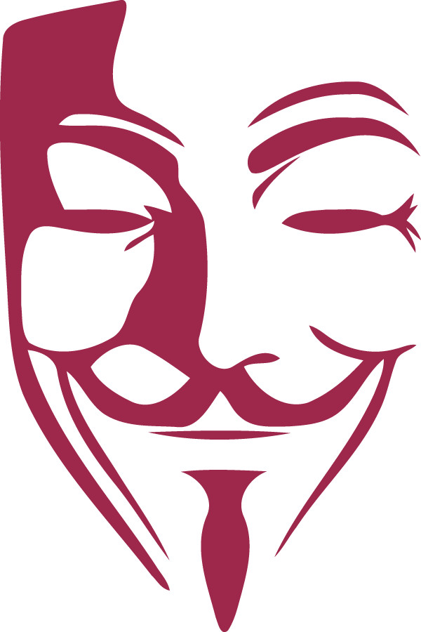 Anonymous Mask Made in USA Multiple colors