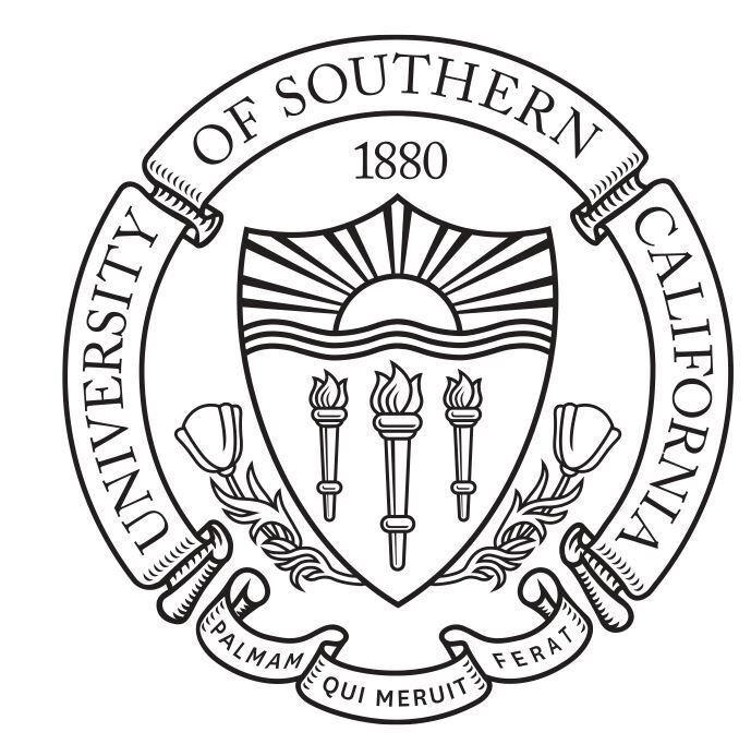 University of Southern California Sticker Decal R8170