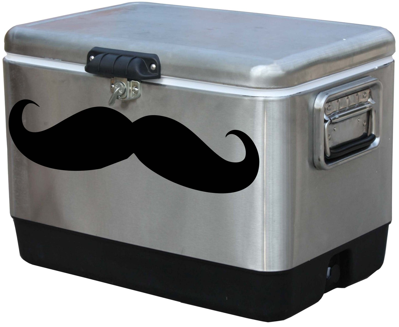 Roller Derby Moustache Mustache Vinyl Wall Sticker Decal