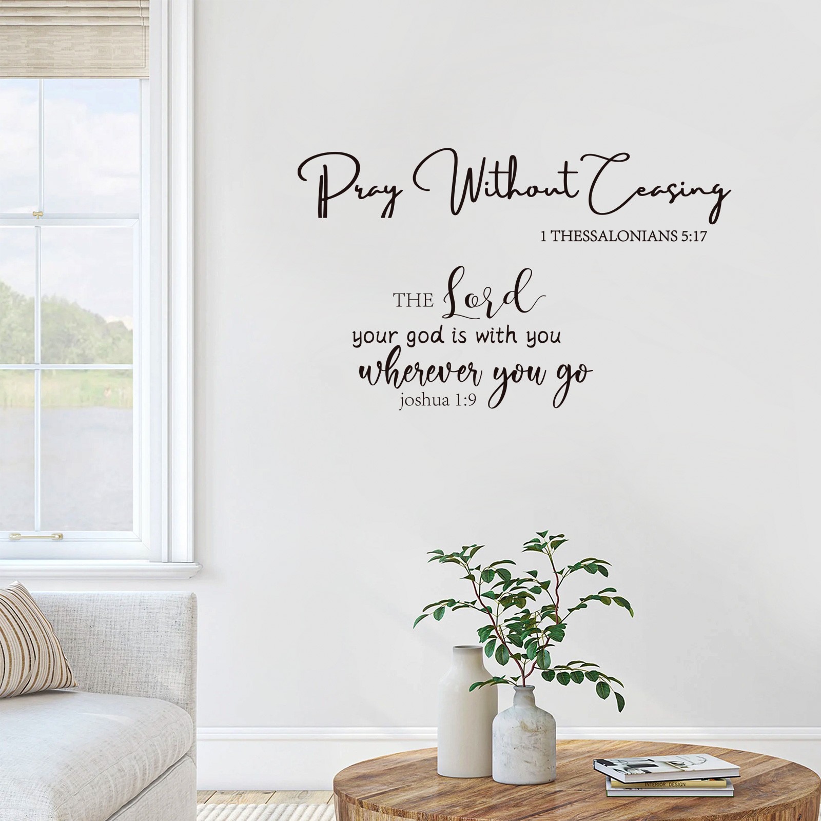 4PCS Inspirational Removable Wall Sticker Vinyl Mural Decal Home Room DIY Decor