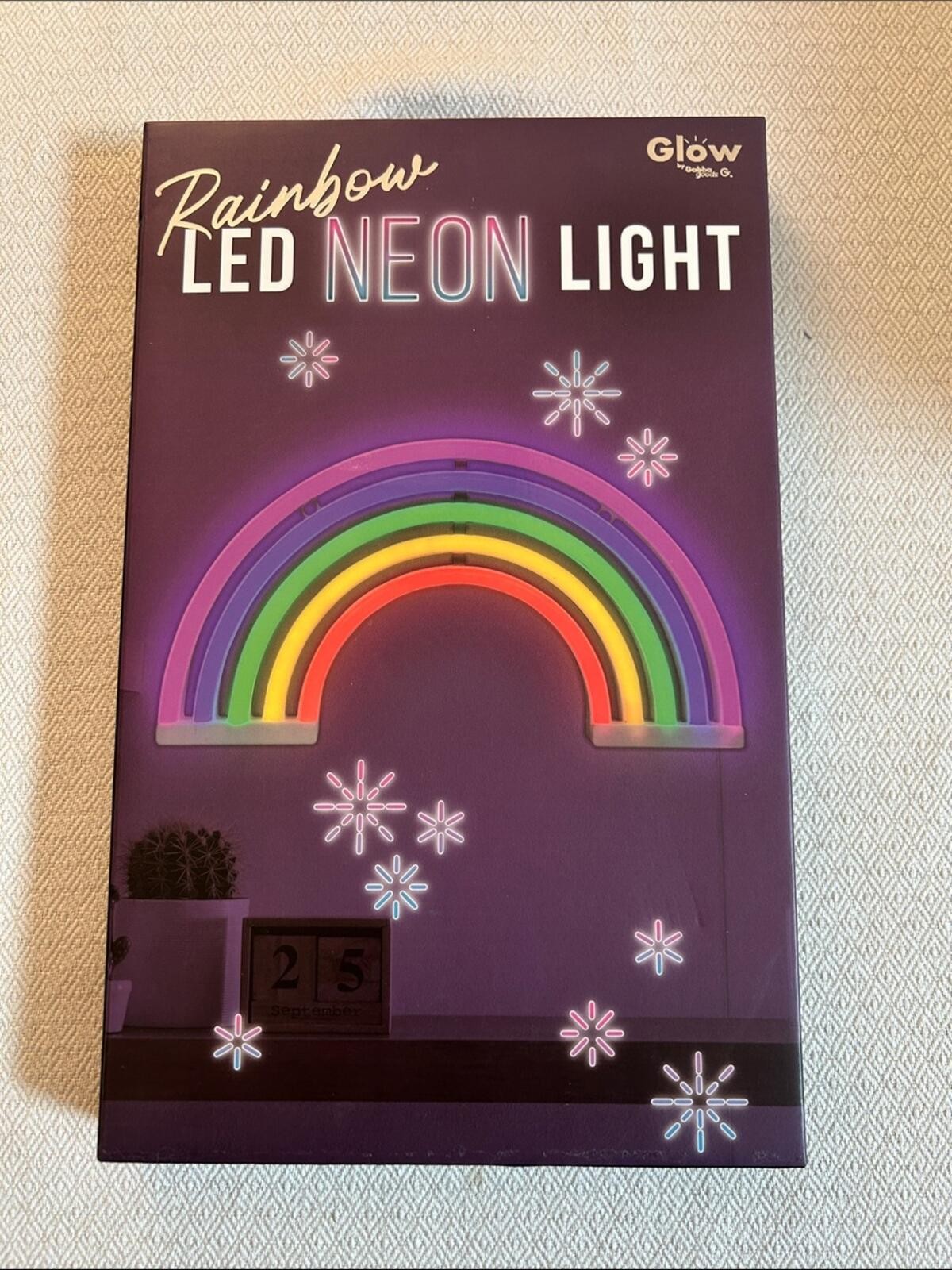 Glow by Smith & Co. Rainbow LED Neon Light – Multicolor
