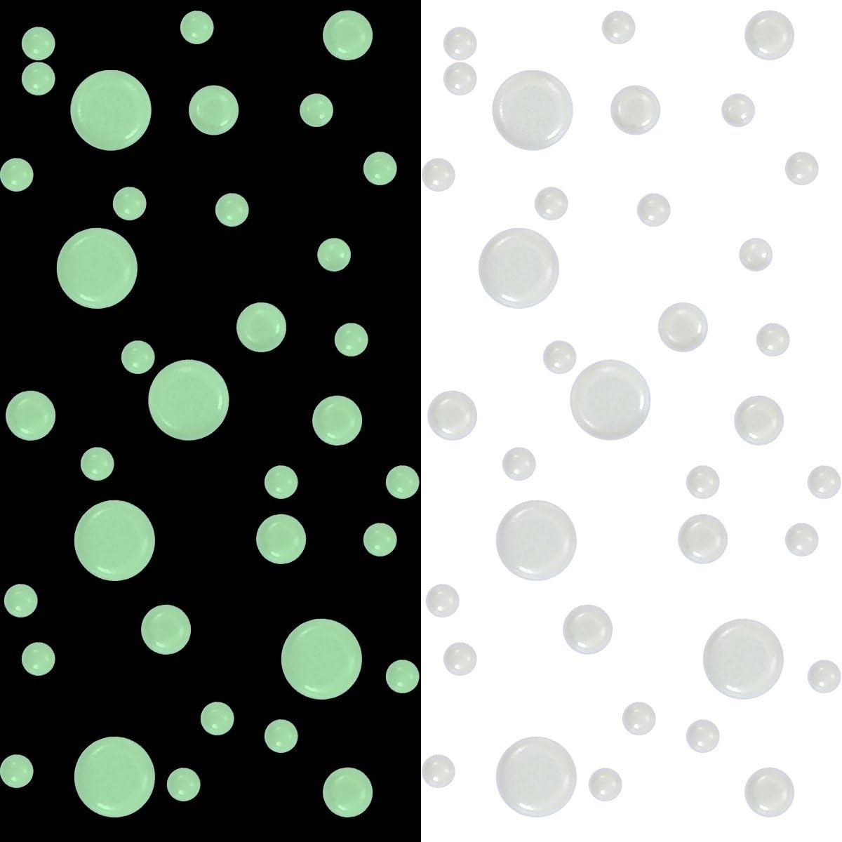 Realistic 3D Domed Glow in The Dark Stars,606 Dots for Starry Sky, Home Decor…