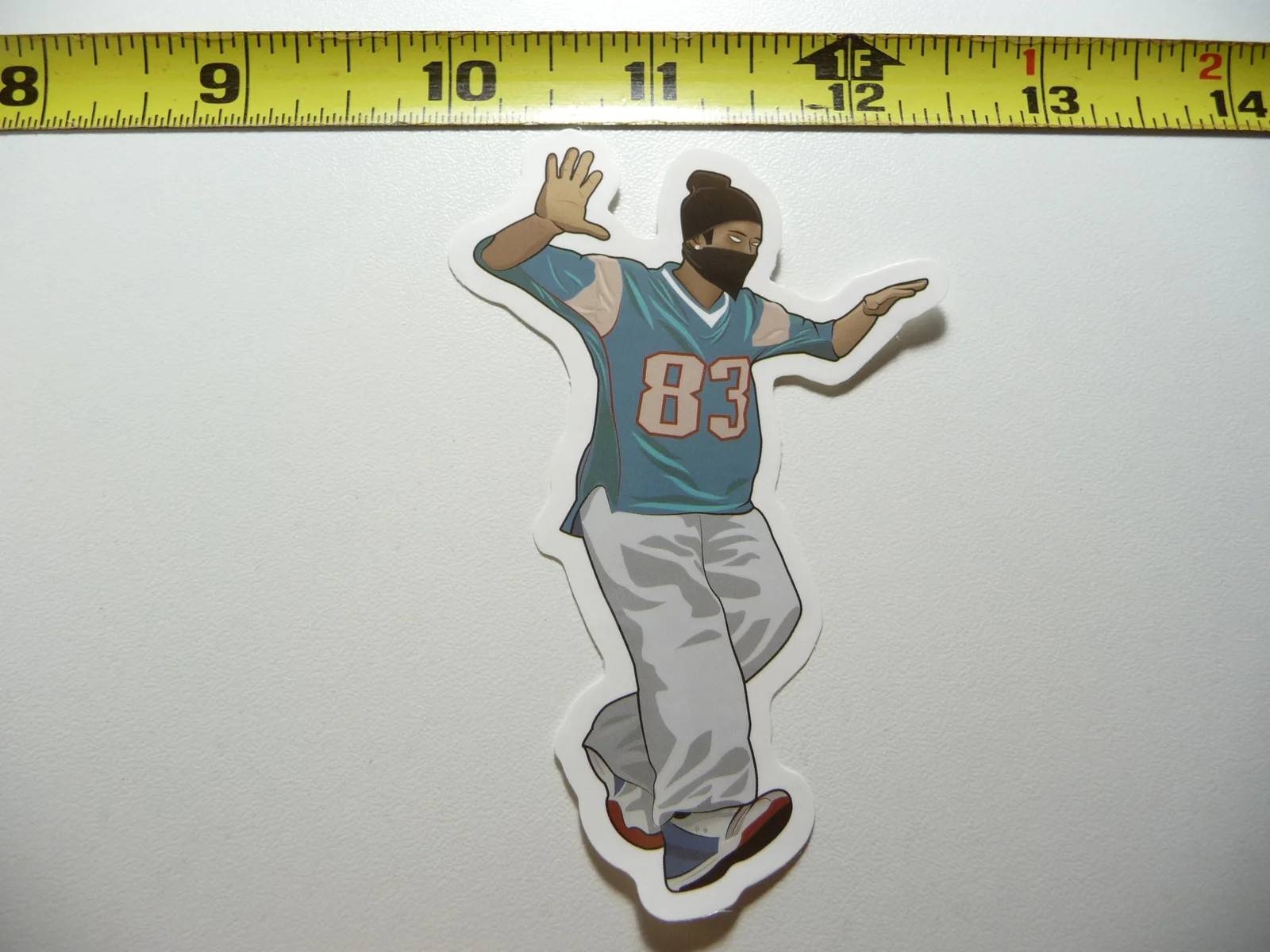 DANCER STREET SMALL STICKER DECAL HIP HOP RAP MUSIC STYLE STREET FUNNY