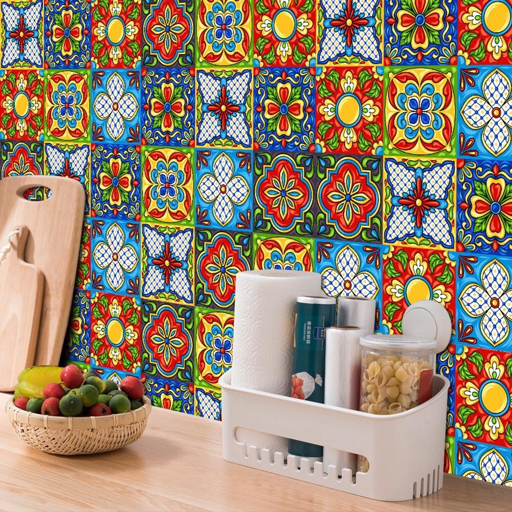 20 X Mexican Peel & for TILE er Mosaic Backsplash Decor