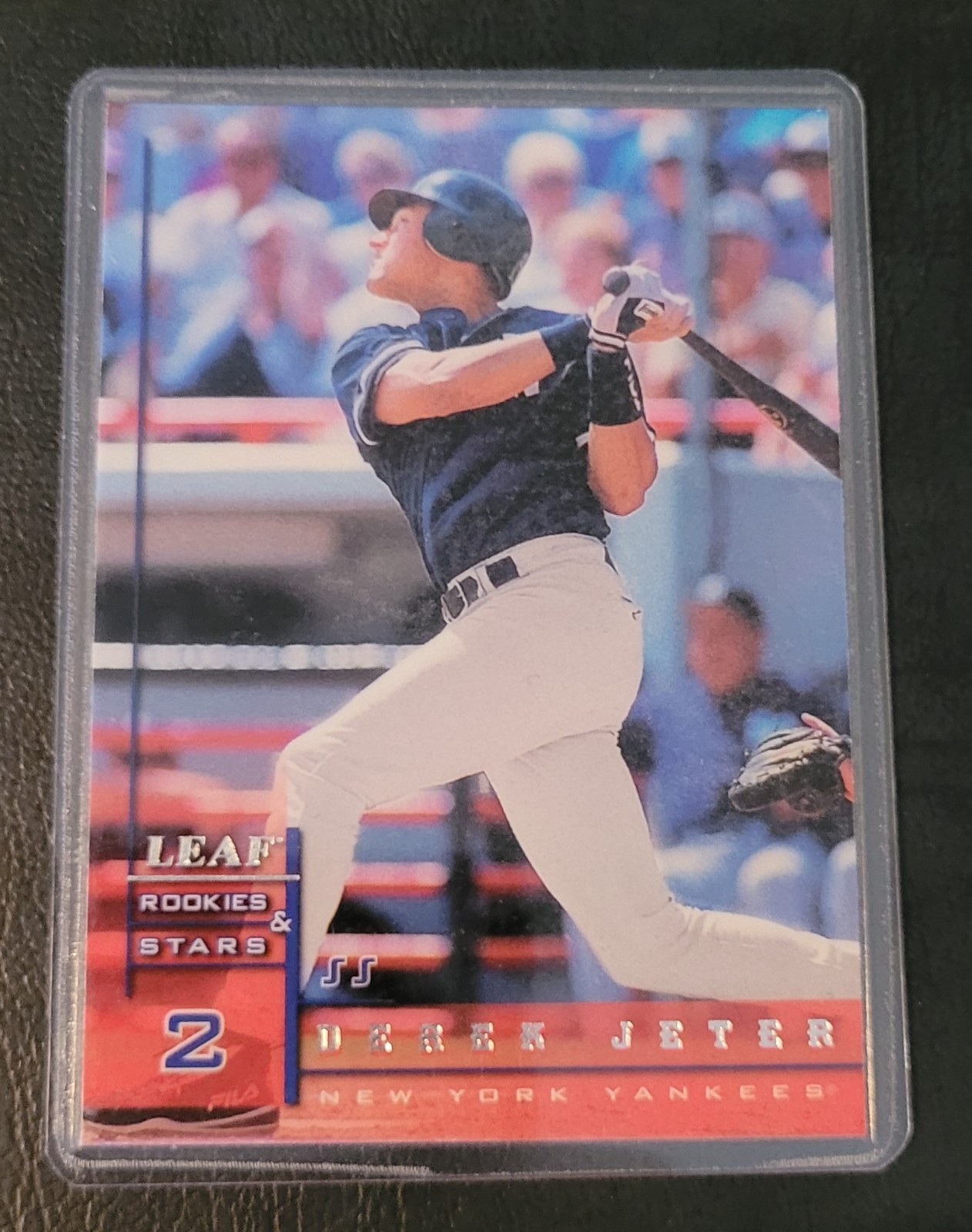Derek Jeter HOF Baseball Card HOF Fridge/Locker/Cabinet Laminated Magnet Yankees