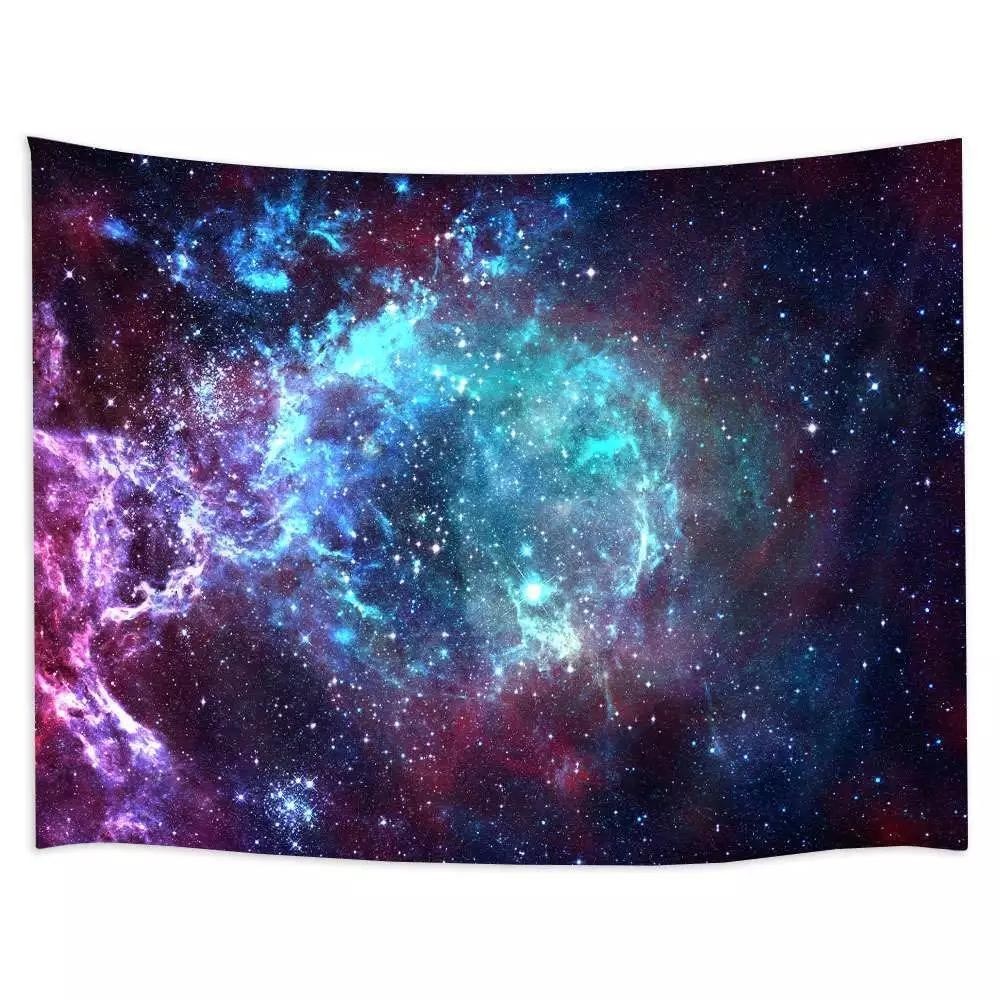 For Room Decor Space Photography Background Polyester Wall Decor Easy Care