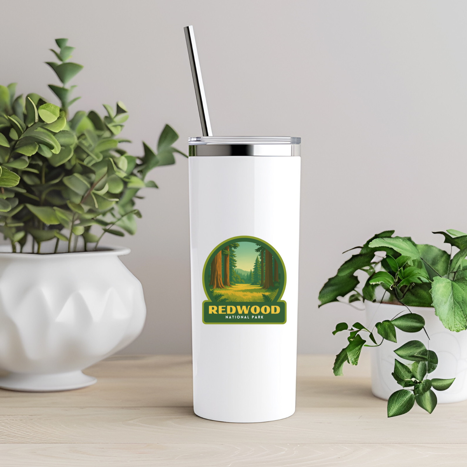 Redwood National Park Sticker Vinyl Decal Laptop Water Bottle Cooler