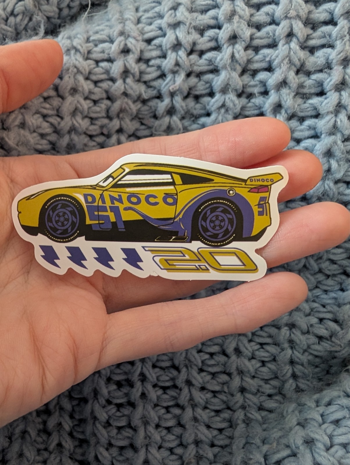 Cars, Pixar, Sticker, Disney, Lightning McQueen, Mater, Sally, Doc Hudson