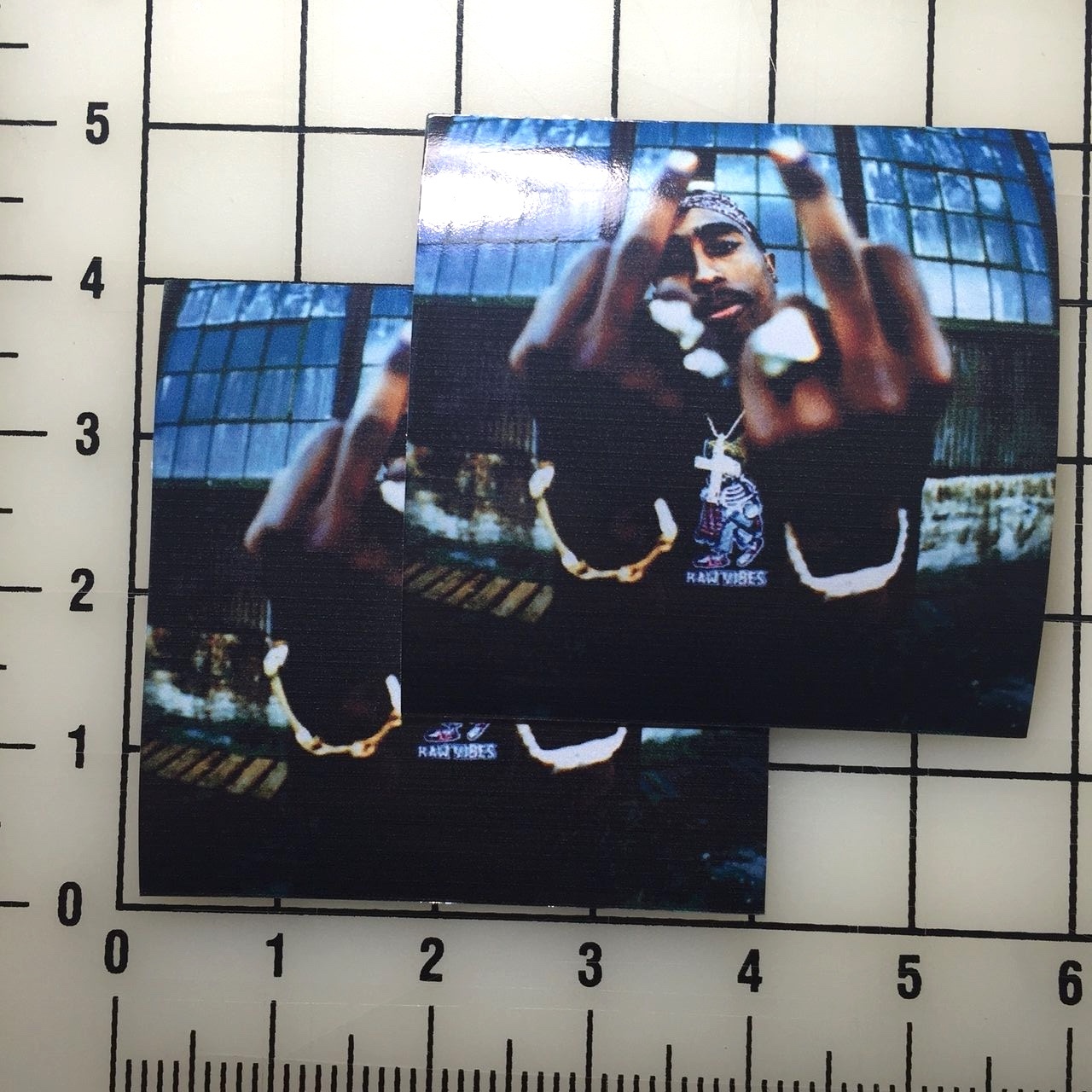 Tupac 2pac Finger 4" Wide VInyl Decal Sticker – BOGO