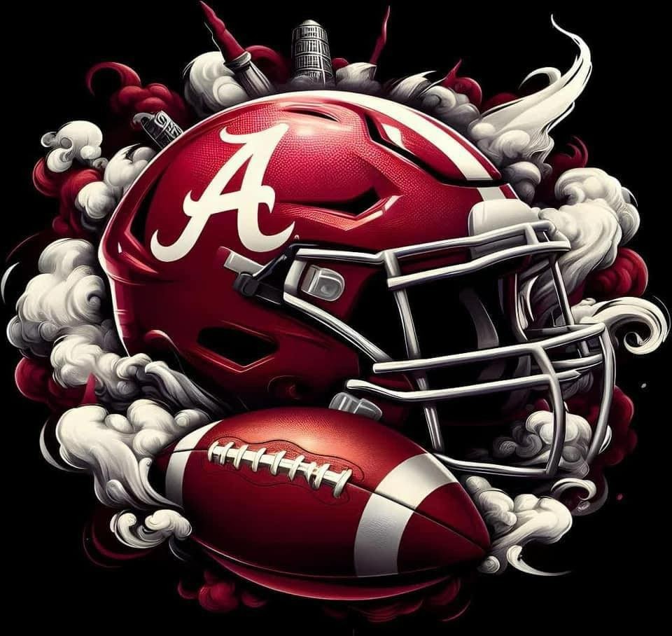 Alabama Crimson Tide Helmet Sticker Decal Logo laptop vinyl decal