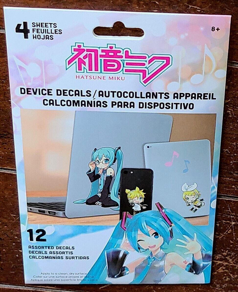 HATSUNE MIKU Roomscapes Device Decals by Trends International #DC2014