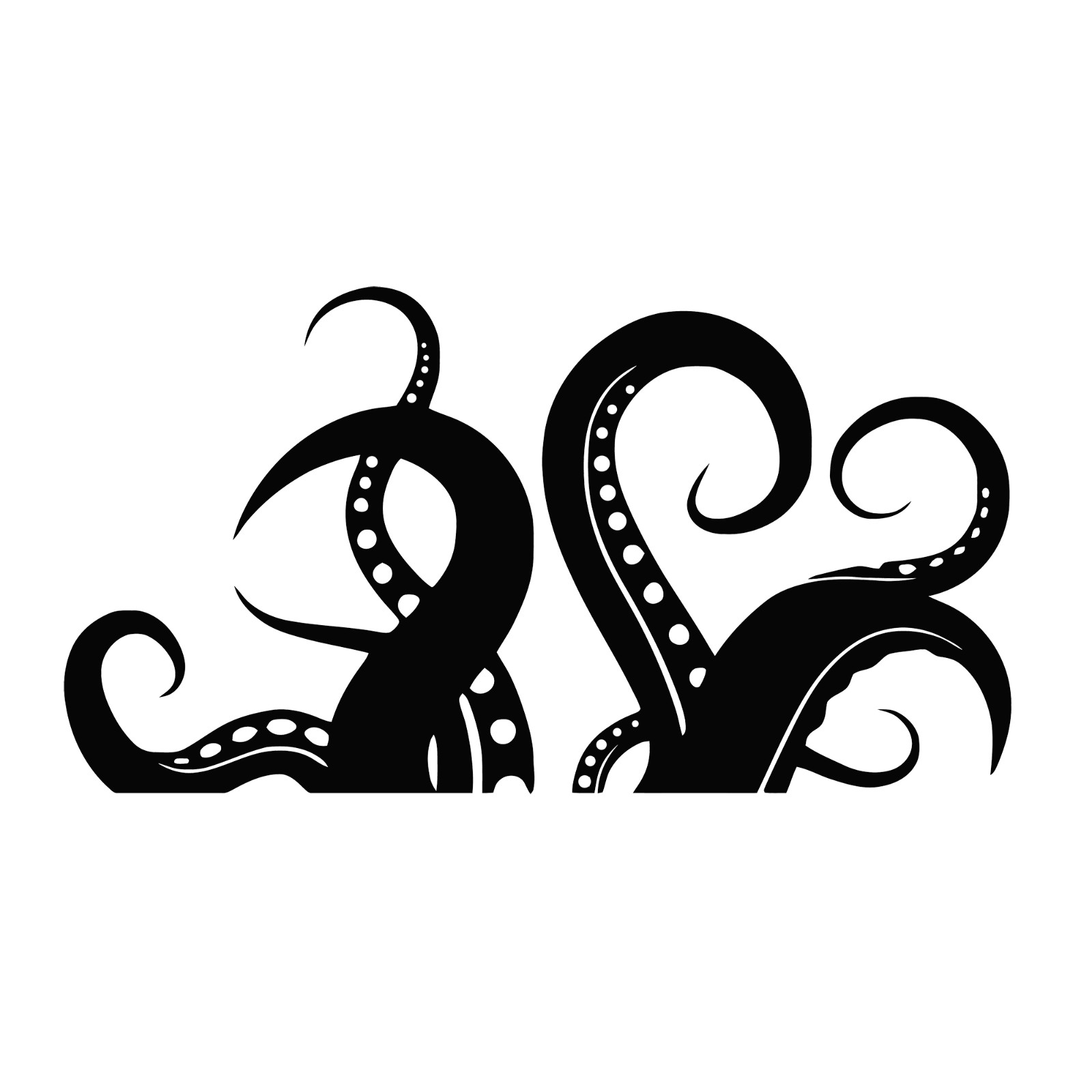 8" Kraken Octopus Tentacles Animal Vinyl Decal Sticker