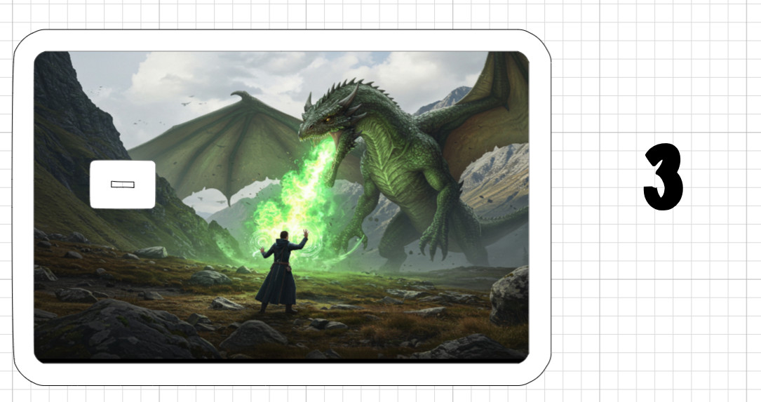 Fire Dragon ATM Debit Credit Card Sticker Skin Mage Archer Knight Green Red USA
