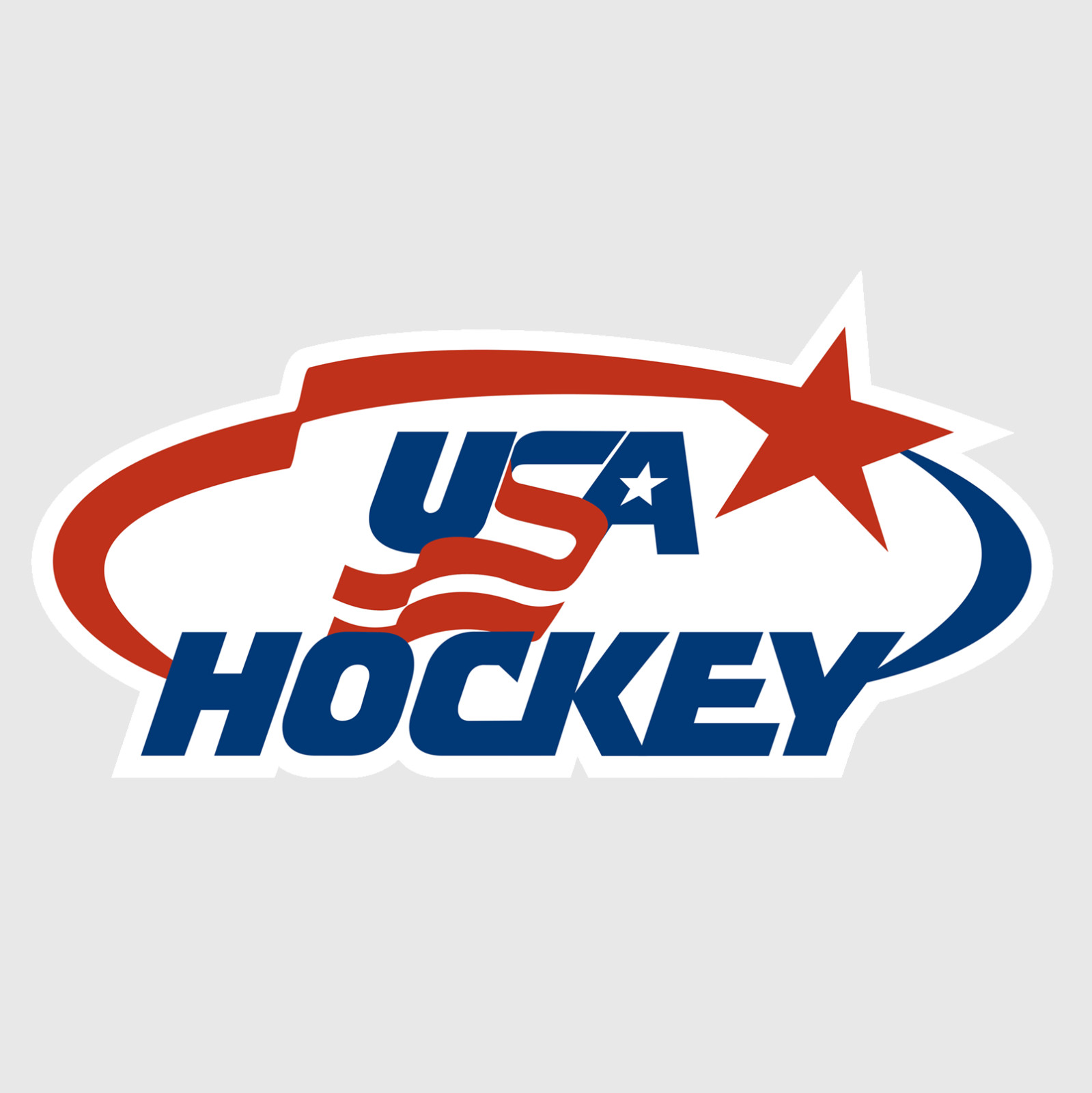 Weather Resistant Vinyl Sticker/Decal – Team USA Hockey Badge 01