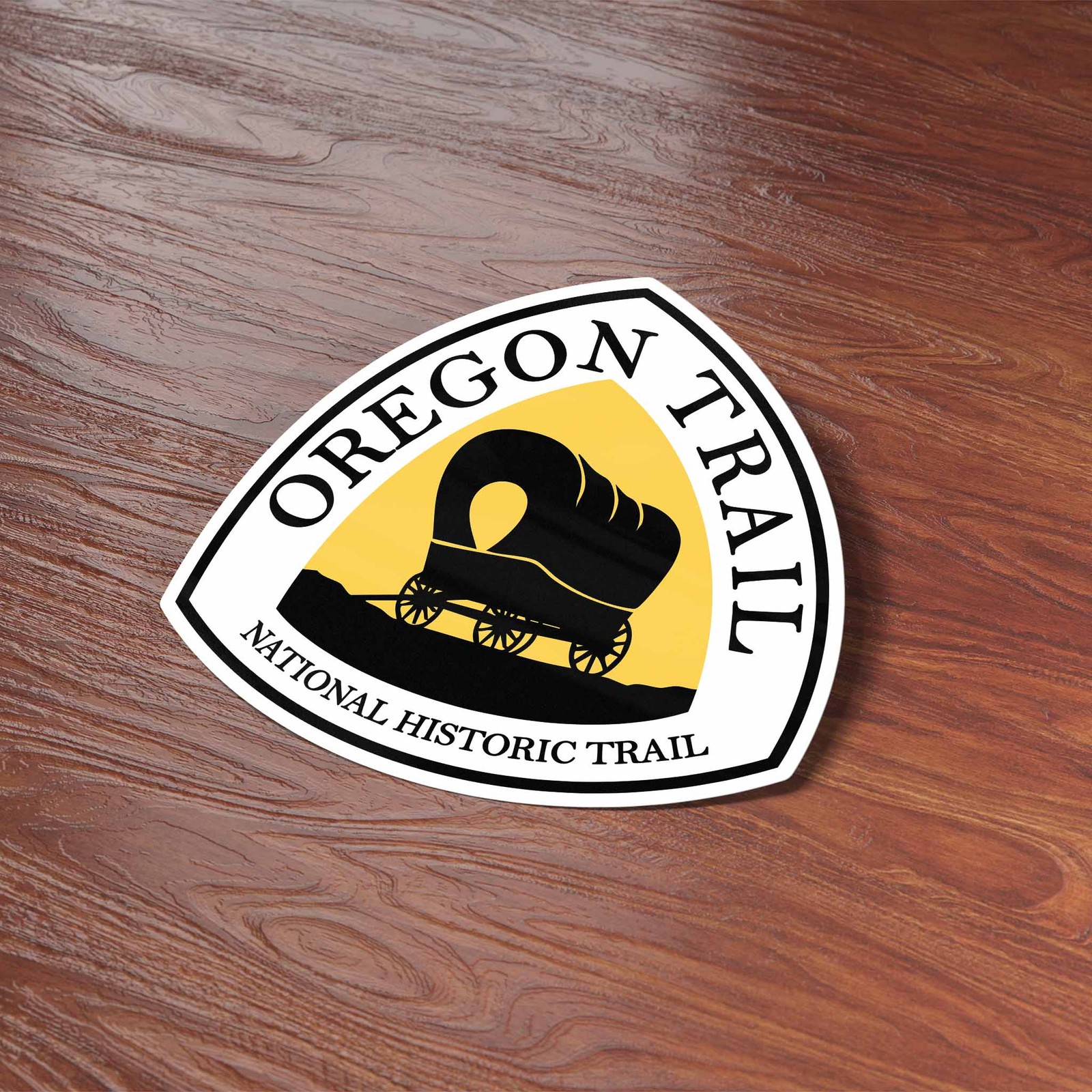 Oregon Trail Sign Sticker – Pacific Northwest Hiking Decal