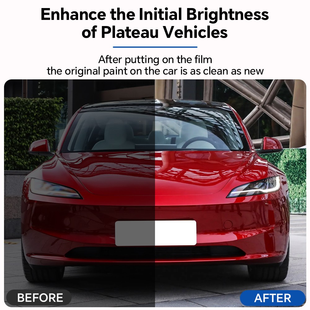 For Tesla Model 3 Highland 2024-UP Precut Paint Protection Film Clear Bra PPF