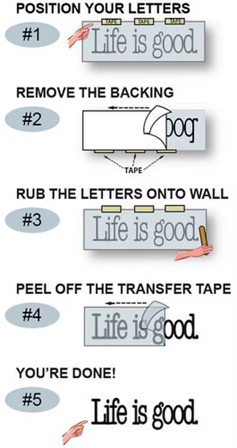 1", 2", 3" SELF ADHESIVE VINYL LETTERS & NUMBERS UPPER STICKERS CAR STICKER